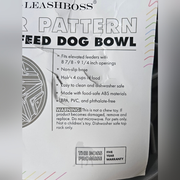 Slow Feeder Dog Bowl Brand New - Picture 2 of 6